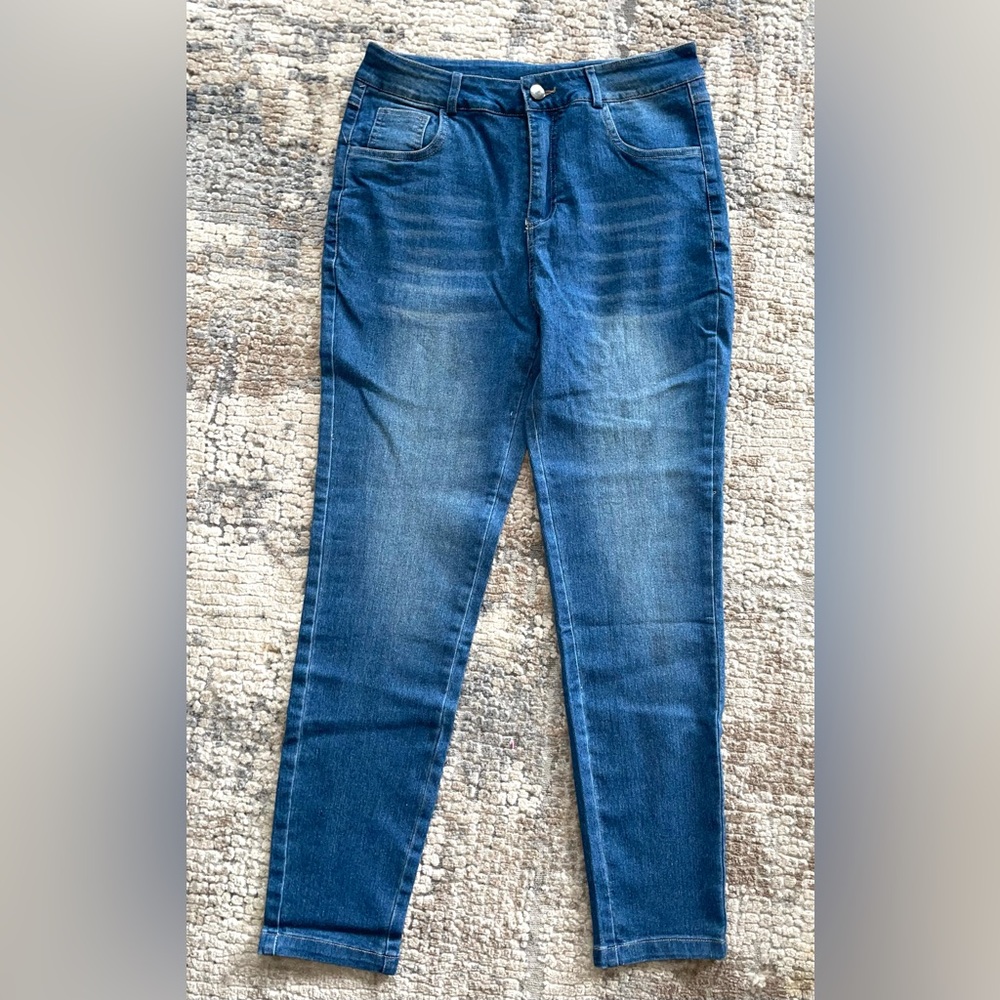 Dark Blue Women's Stretch Skinny Jeans